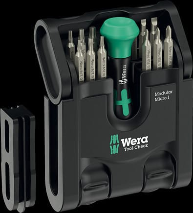 ⁨ZESTAW BITÓW Z UCHWYTEM TOOL-CHECK MODULAR MICRO 21 CZĘŚCI⁩ w sklepie Wasserman.eu