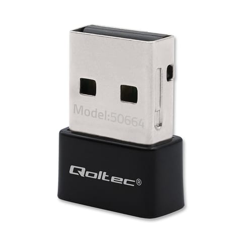 Qoltec Ultraszybki bezprzewodowy Mini Adapter USB Wi-Fi | standard AC | 650Mbps w sklepie Wasserman.eu