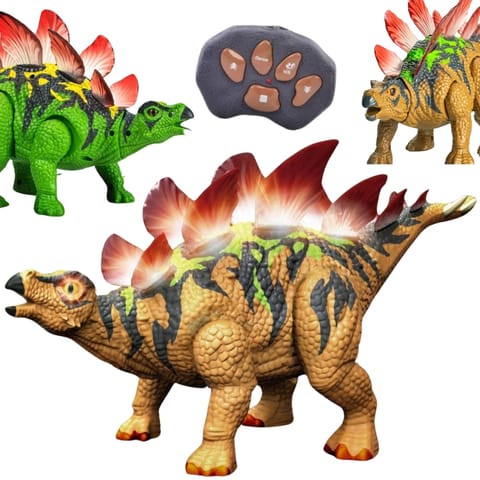 ⁨WOOPIE Dinozaur Zdalnie Sterowany RC Robot Stegozaur⁩ w sklepie Wasserman.eu