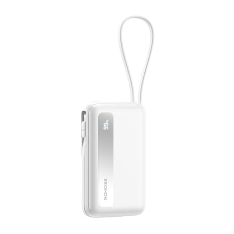 ⁨Powerbank Romoss PPR10 10000mAh (biały)⁩ w sklepie Wasserman.eu