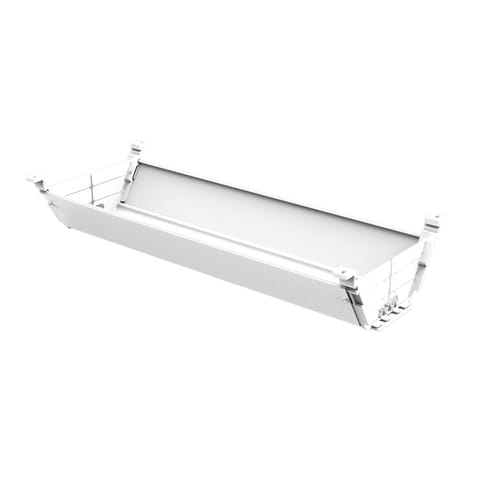 ⁨Uchwyt kablowy Spacetronik SPK-524W Biały⁩ w sklepie Wasserman.eu