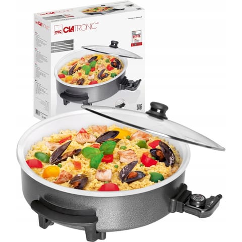 ⁨Clatronic PP 3570 C 1500 W Black, Grey, Transparent, White⁩ at Wasserman.eu