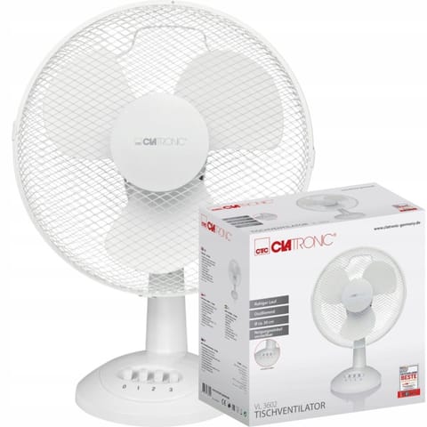 ⁨WENTYLATOR BIURKOWY CLATRONIC VL 3602 hcc⁩ w sklepie Wasserman.eu