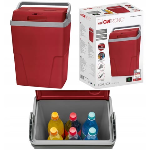Clatronic KB 3713 cool box Grey,Red 25 L Electric at Wasserman.eu