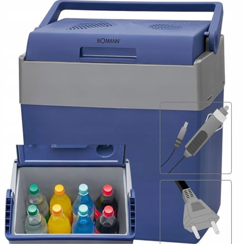 Bomann KB 6012 CB cool box 30 L Electric Blue, Grey at Wasserman.eu