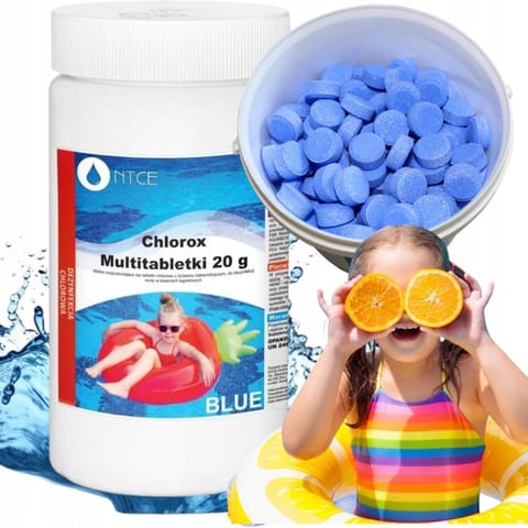 ⁨NTCE CHLOROX 20g 1kg NIEBIESKIE CHEMIA⁩ w sklepie Wasserman.eu