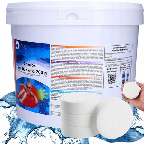⁨3 KG NTCE CHLOROX 200g BIAŁE CHEMIA⁩ w sklepie Wasserman.eu