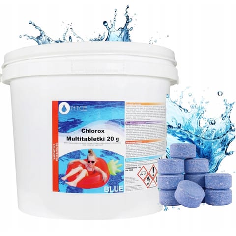 ⁨5 KG NTCE CHLOROX 20g NIEBIESKIE CHEMIA⁩ w sklepie Wasserman.eu