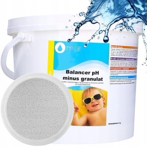 ⁨5 KG NTCE BALANCER PH MINUS CHEMIA⁩ w sklepie Wasserman.eu