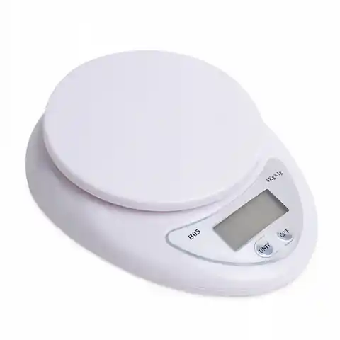 ⁨LCD ELECTRONIC KITCHEN SCALE up to 5kg 7101⁩ at Wasserman.eu