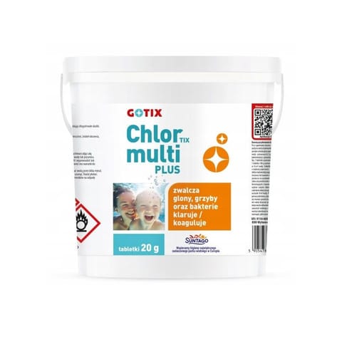 ⁨GOTIX CHLORTIX MULTI -- 20g 5kg -- CHEMIA⁩ w sklepie Wasserman.eu