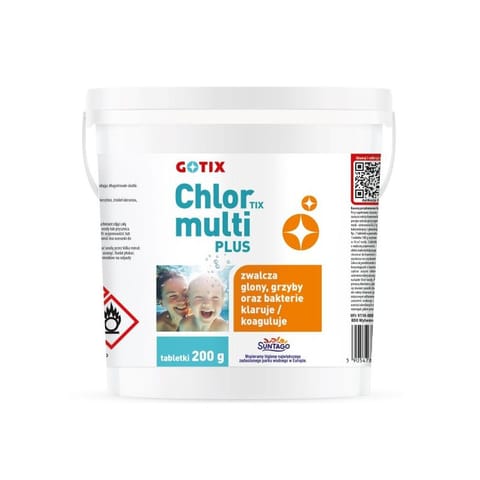 GOTIX CHLORTIX MULTI - 200g 3kg - CHEMIA w sklepie Wasserman.eu