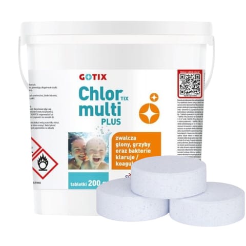 ⁨GOTIX CHLORTIX MULTI -- 5kg 200g --CHEMIA⁩ w sklepie Wasserman.eu
