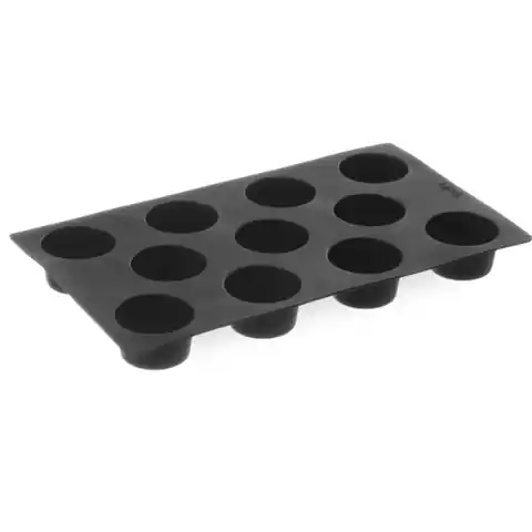 ⁨Silicone molds non-stick for baking up to 260C MINI-MUFFINS 176x300mm GN1/3 - Hendi 676905⁩ at Wasserman.eu