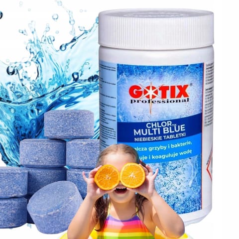 ⁨GOTIX CHLORTIX MULTI - 20g 1kg BLUE - CHEMIA⁩ w sklepie Wasserman.eu