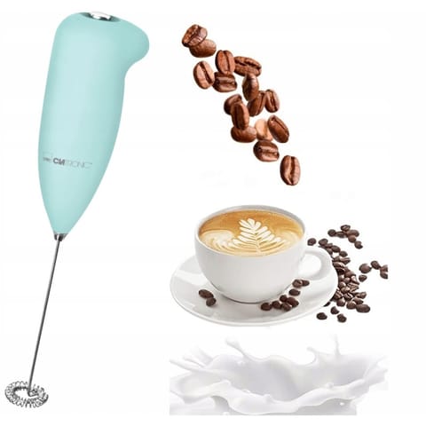⁨Clatronic MS 3089 Handheld milk frother Green, Mint colour⁩ at Wasserman.eu