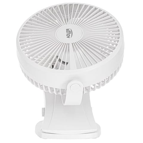 ⁨Wentylator biurkowy z klipsem |Akumulatorowy| 15,5 cm | 360° obrót| USB-C |⁩ w sklepie Wasserman.eu
