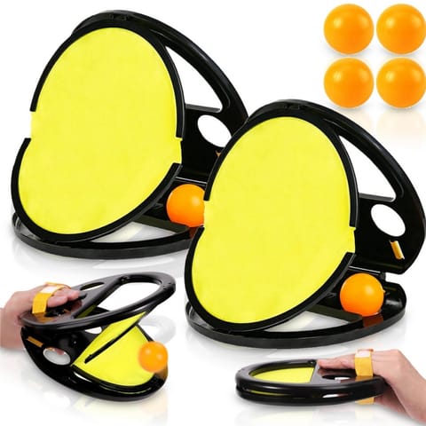⁨WOOPIE Catch Ball Gra Zręcznościowa Rzucaj Łap Dla Dwojga 2x Paletki+ 4 Piłki⁩ w sklepie Wasserman.eu