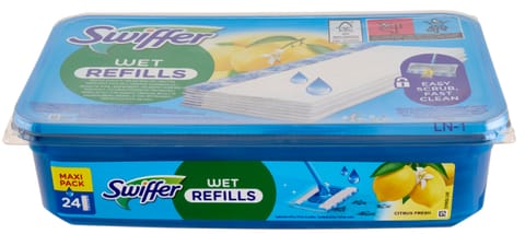 ⁨Swiffer Wkłady do Mopa Lemon 24 szt.⁩ w sklepie Wasserman.eu