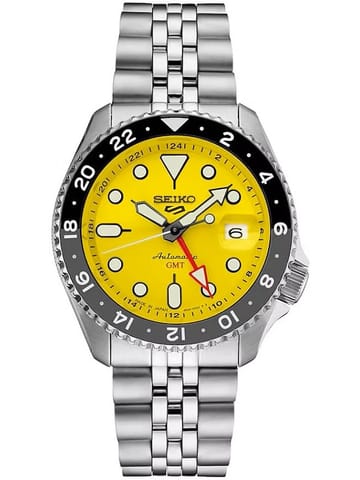 ⁨ZEGAREK MĘSKI SEIKO 5 SPORTS SSK017K1 GMT AUTOMAT WR100 + BOX⁩ w sklepie Wasserman.eu