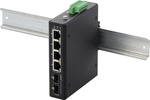 ⁨Switch przemysłowy ISFG64-BT PULSAR (4xPoE, 2xSFP)⁩ w sklepie Wasserman.eu