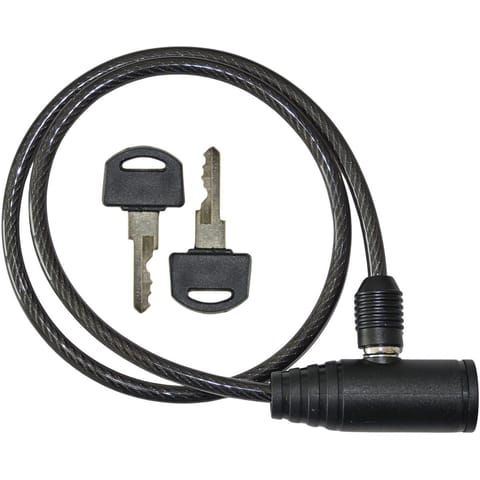 ⁨ZAPIĘCIE ROWEROWE NA KLUCZ 0,6x65CM CZARNE XQMAX⁩ w sklepie Wasserman.eu