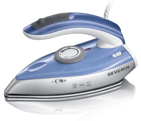 ⁨Żelazko parowe SEVERIN BA 3234 (1000W /Niebiesko-srebrny)⁩ w sklepie Wasserman.eu