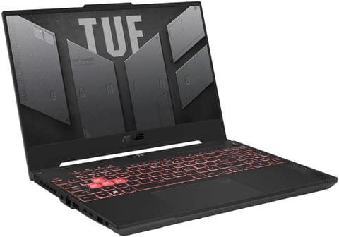 ⁨Notebook ASUS TUF Gaming A15 (15.6"/R7 7435HS /RTX4060/16GB/SSD512GB/Czarno szary)⁩ w sklepie Wasserman.eu