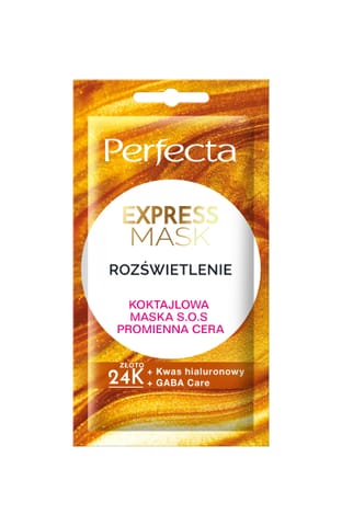 ⁨PERFECTA Express Maska Koktajlowa maska S.O.S promienna cera⁩ w sklepie Wasserman.eu