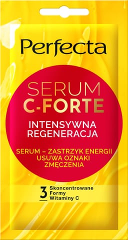 ⁨PERFECTA Serum C-Forte Maseczka intensywnie regenerująca⁩ w sklepie Wasserman.eu