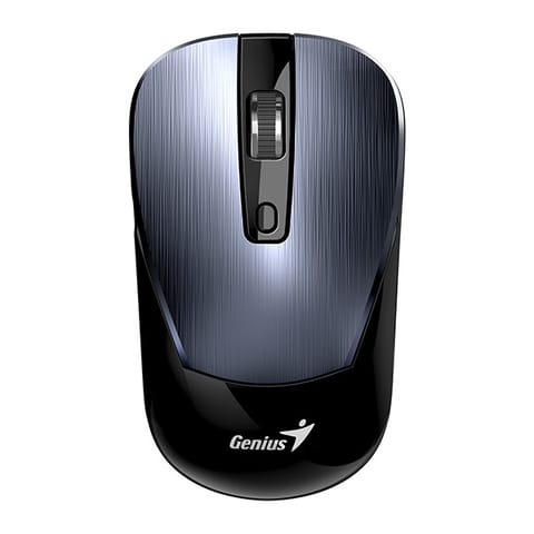 ⁨Mysz bezprzewodowa, Genius NX-7125, metaliczna szara, optyczna, 1200DPI⁩ w sklepie Wasserman.eu