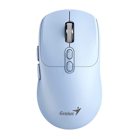 ⁨Mysz bezprzewodowa, Genius NX-8080S BT, niebieska, optyczna, 1600DPI⁩ w sklepie Wasserman.eu