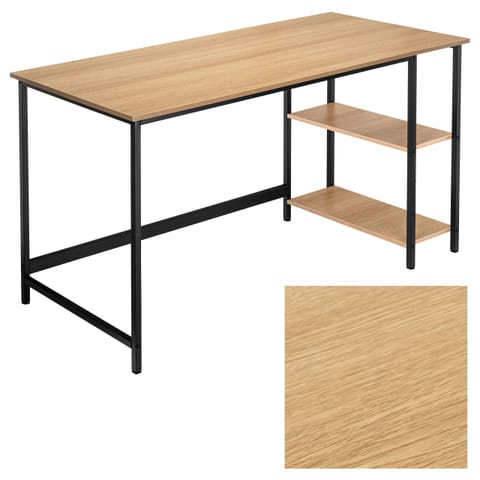 ⁨Biurko loftowe FALUN MODERN OAK⁩ w sklepie Wasserman.eu