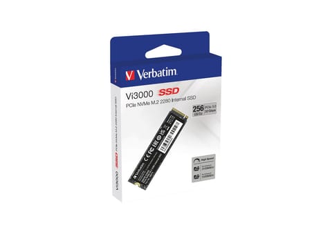 ⁨Verbatim Vi3000 PCIe NVMe M.2 SSD 256GB⁩ w sklepie Wasserman.eu