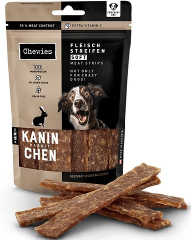 ⁨Chewies Meat Strips Soft Mini Królik 70g⁩ w sklepie Wasserman.eu