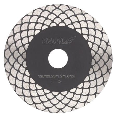 ⁨TARCZA DIAMENTOWA 125MM ŁUSTA⁩ w sklepie Wasserman.eu