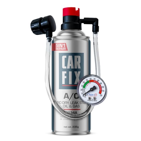 ⁨HOBBY GAZ DO KLIMATYZACJI 5IN1 235G R134A AUTA+PRZEWÓD Z MAN⁩ w sklepie Wasserman.eu
