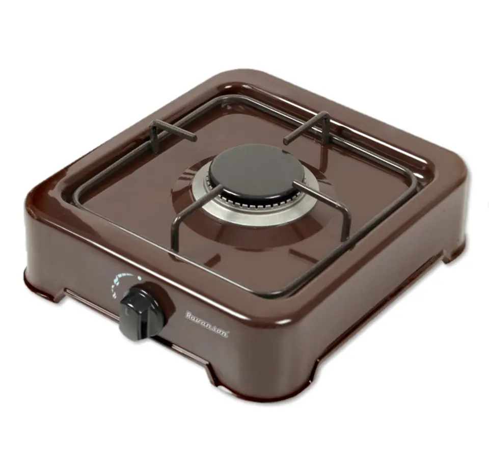 ⁨Gas cooker 1 zone Ravanson K-01BR (Brown)⁩ at Wasserman.eu