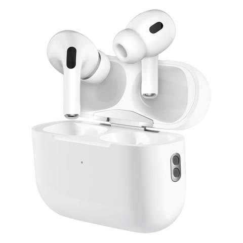 ⁨Defender APODS, słuchawki z mikrofonem, bezprzewodowa, biała, douszne, BT 5.4, TWS, etui ładujące typ bluetooth⁩ w sklepie Wasserman.eu