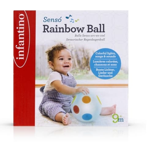 ⁨Sensory rainbow ball⁩ at Wasserman.eu