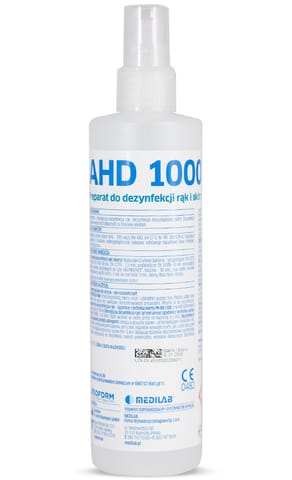 ⁨Płyn do dezynfekcji AHD 1000 250 ml⁩ w sklepie Wasserman.eu
