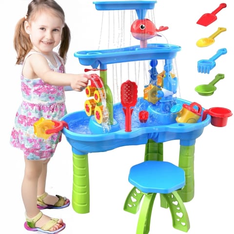 ⁨WOOPIE Stolik Wodny XL Zabawa Wodą i Piaskiem 37 el.⁩ w sklepie Wasserman.eu