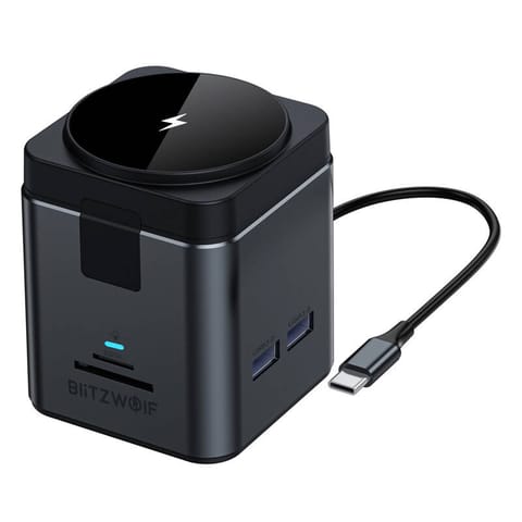 ⁨Stacja dokująca 9w1 Blitzwolf BW-TH17 + 15W ładowarka⁩ w sklepie Wasserman.eu