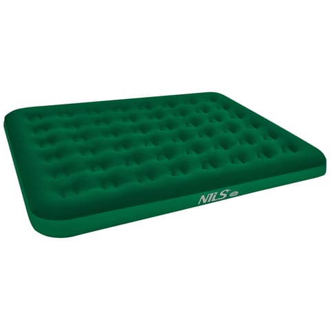 ⁨NC2803 MATERAC TURYSTYCZNY DMUCHANY 203X152X22 CM ZIELONY NILS CAMP⁩ w sklepie Wasserman.eu