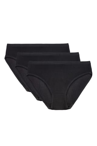 ⁨Milly figi bezszwowe oddychające trójpak (kolor czarny, rozmiar 36)⁩ w sklepie Wasserman.eu