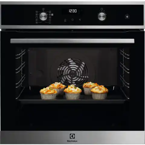⁨Electrolux EOD5C71X oven 72 L 2990 W A Black, Stainless steel⁩ at Wasserman.eu