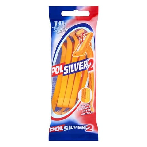⁨P&G POLSILVER JEDNORAZ. 2 OSTRZ. 10szt&⁩ w sklepie Wasserman.eu