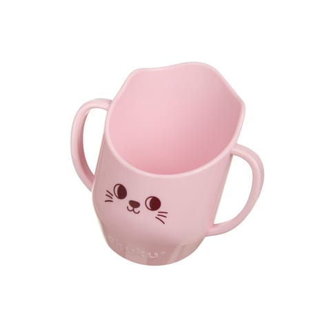 ⁨AKUKU Kubek do nauki picia różowy 150ml⁩ w sklepie Wasserman.eu