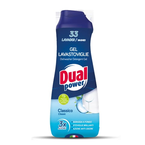 ⁨DUAL POWER Żel do zmywarki 660ml BICARBONATO⁩ w sklepie Wasserman.eu