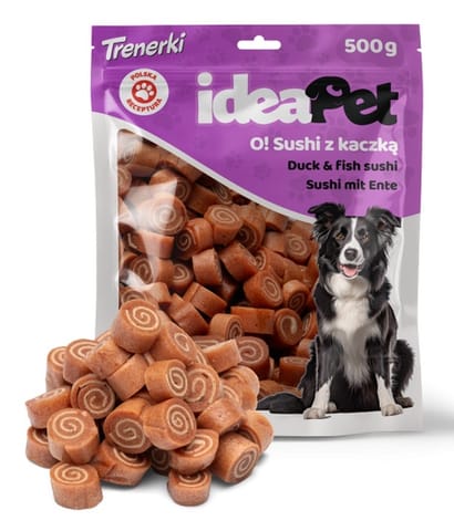 ⁨IdeaPet Sushi z kaczką 500g⁩ w sklepie Wasserman.eu